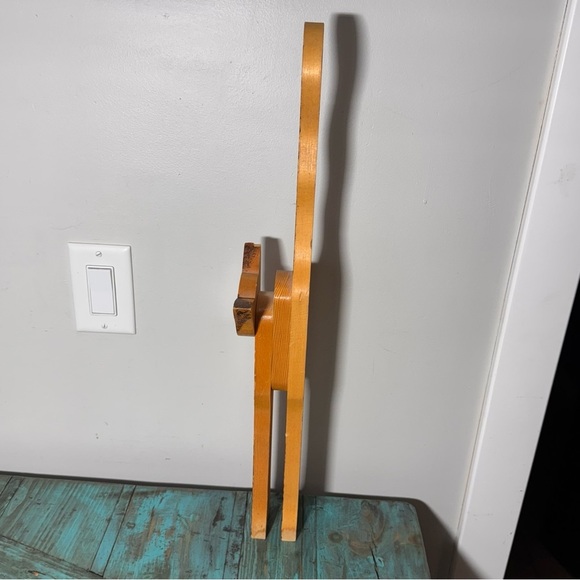 Vintage Wooden Carved Cat - Picture 7 of 15